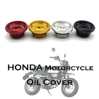 pokhaomin motorcycle engine cover oil cover cnc aluminum engine check plug cover for honda z125 monkey c128