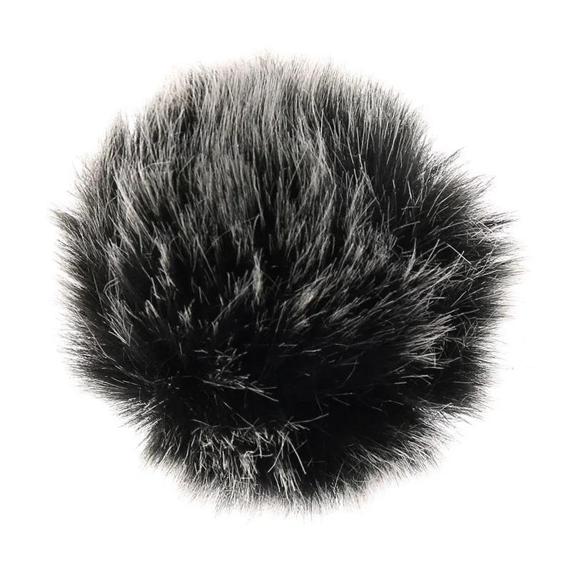 1 pc Universal Lavalier Microphone Furry Windscreen Fur Windshield Wind Muff Soft For SONY RODE xiaomi Lapel Lavalier Mic 5mm
