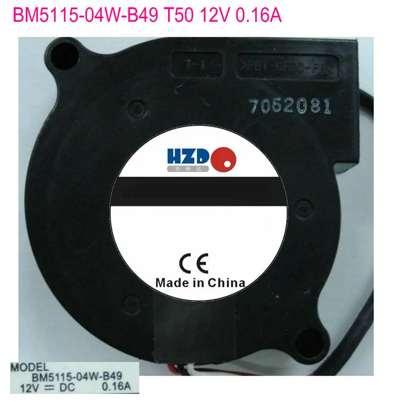 

BM5115-04W-B29 BM5115-04W-B39 BM5115-04W-B49 BM5115-04W-B59 5015 12V cooling fan laptop heat skin BM5115-04W-B40 BM5115-04W-B50