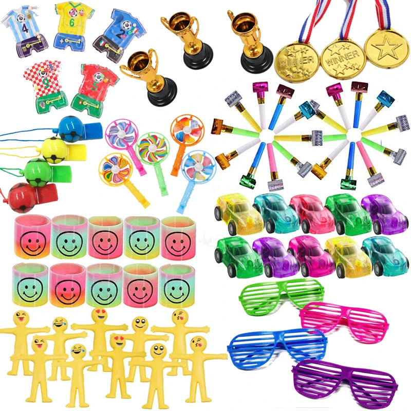 

72Pcs Party Favors Toy Assortment for Kids Pinata Filler Toys for Kids Birthday Party Bulk Toys Treasure Box for Boys and Girl