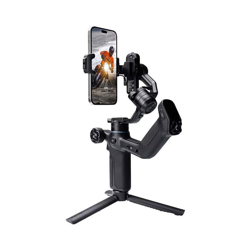 FeiyuTech SCORP Mini 3 стабилизатор подвеса для смартфона Встроенный модуль отслеживания AI Вентилятор охлаждения Грузоподъемность 2 кг со встроенной ручкой (art.: 3920d290bcd00) - 3920d290bcd00