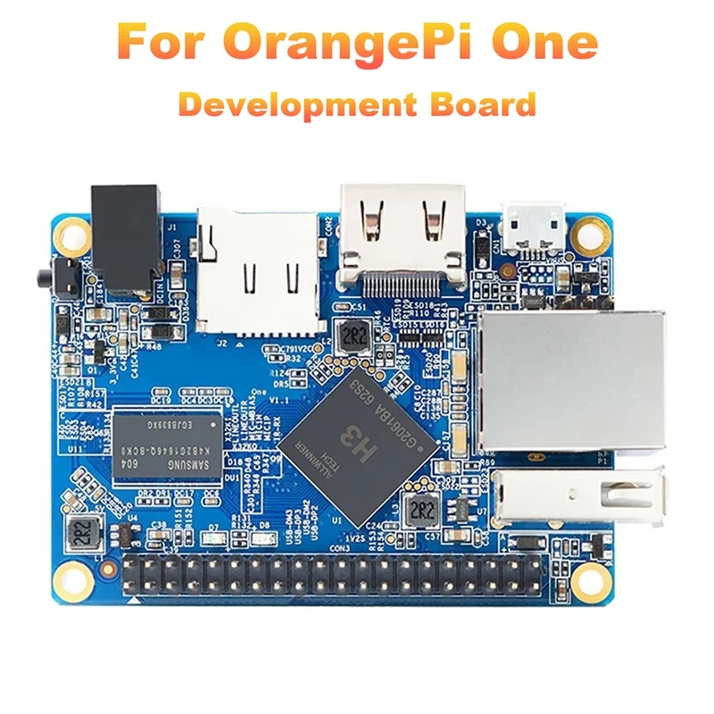 

Для Orangepi One макетная плата Allwinner H3 1 ГБ DDR3 Программирование с открытым исходным кодом микроконтроллер с интерфейсом CSI