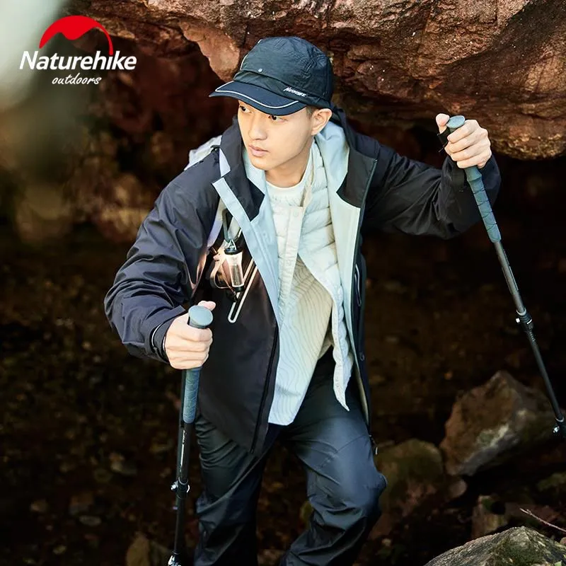 Naturehike 800FP легкая куртка на гусином пуху без воротника уличная зимняя