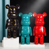 new sell bearbricklys 50cm fashion action figures blocks bear doll collection models toys birthday gifts