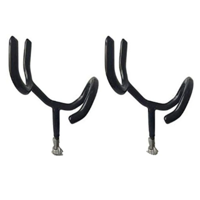 

HOT 2Pcs Steel 25 Degree Angle Rod Holder With Mounting Base
