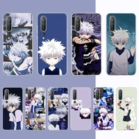 hunter x hunter killua zoldyck anime phone case for samsung s21 a10 for redmi note 7 9 for huawei p30pro honor 8x 10i cover