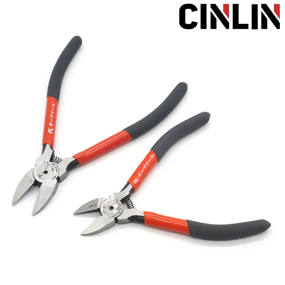 

Пластиковые ножницы Noppers Flush, боковой резак, точные ножницы для проводов, ножницы, плоскогубцы, инструмент, диагональные кусачки ножницы