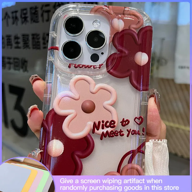 

Niche Personality Phone Case Suitable for IPhone14 14promax 13Promax 12Promax 12Pro 14pro 13pro Fashion Three-dimensional Sense