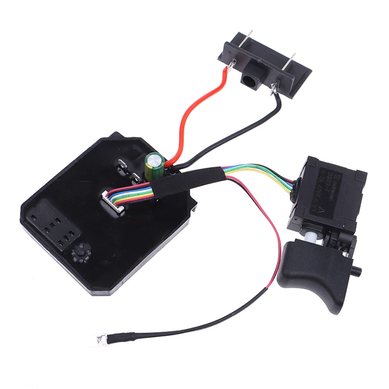

1Pc Control Board Pin+1Pc Switch 18V 21V For Dayi 2106 Brushless Machine