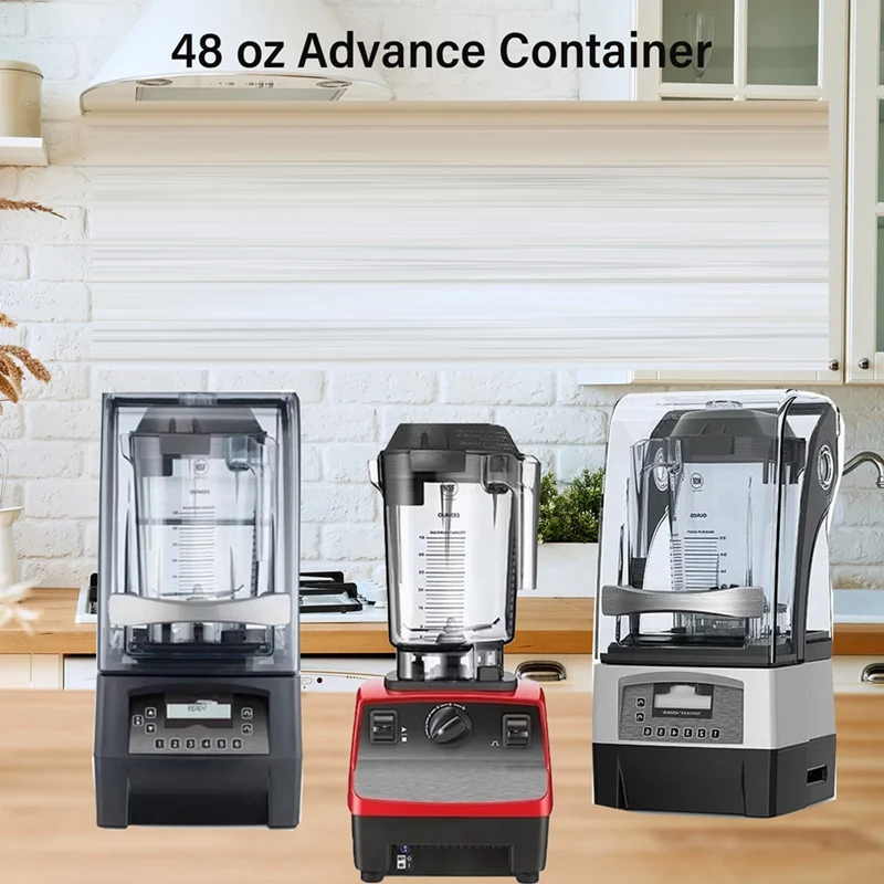 Блендер 48 Унций подходит для Vitamix тихий одно VM0145 Barboss Питьевая машина Advance And Touch &amp