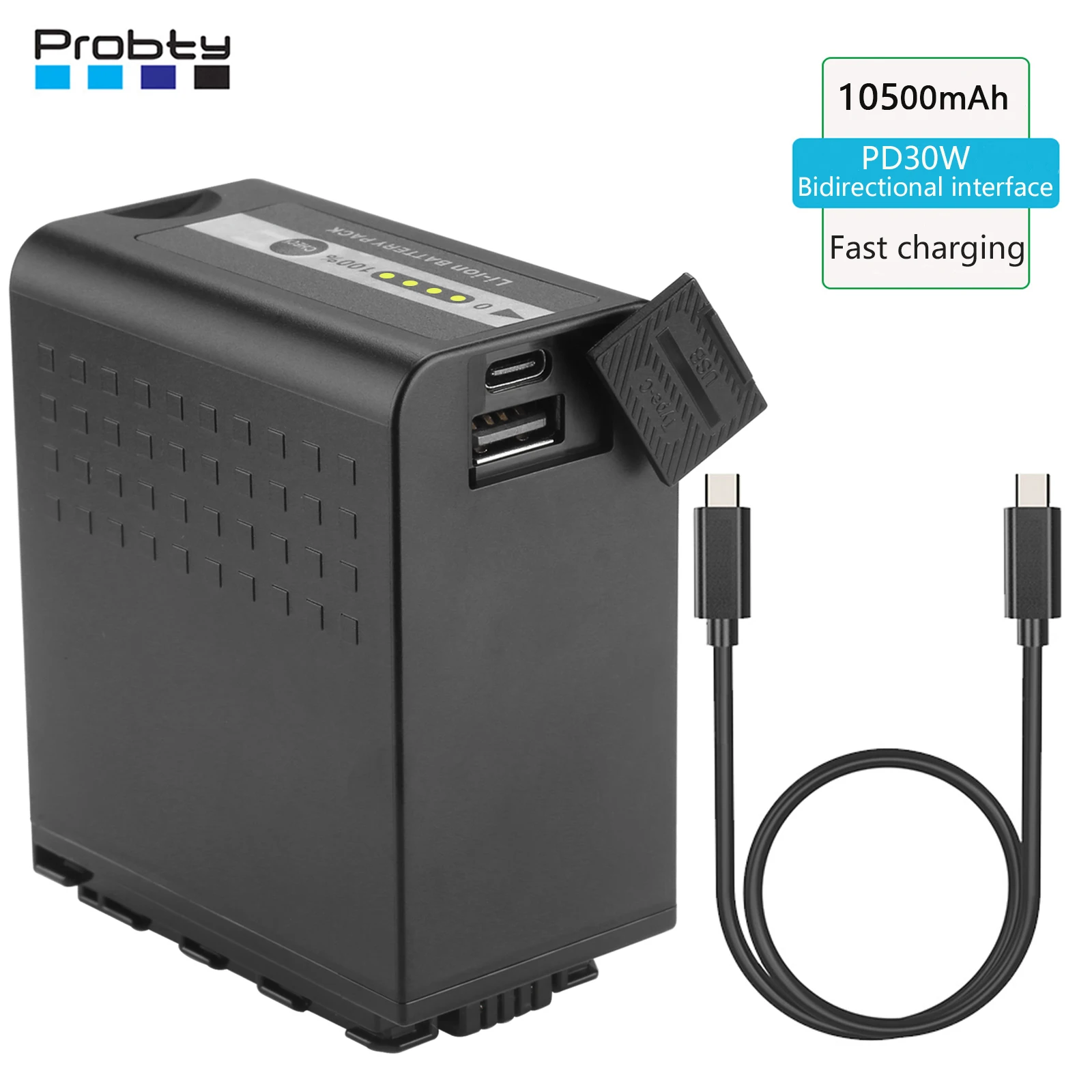 10500mAh AG-VBR89G AG-VBR118 Battery / Charger for Panasonic