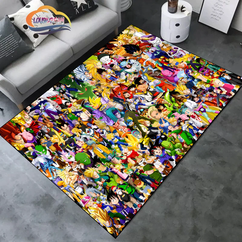 

Cushion Art In Europe and America 3DDragon Ball Pattern Printing Carpet Hall Fashionable CarpetドラゴンボールFashionable non slip mat
