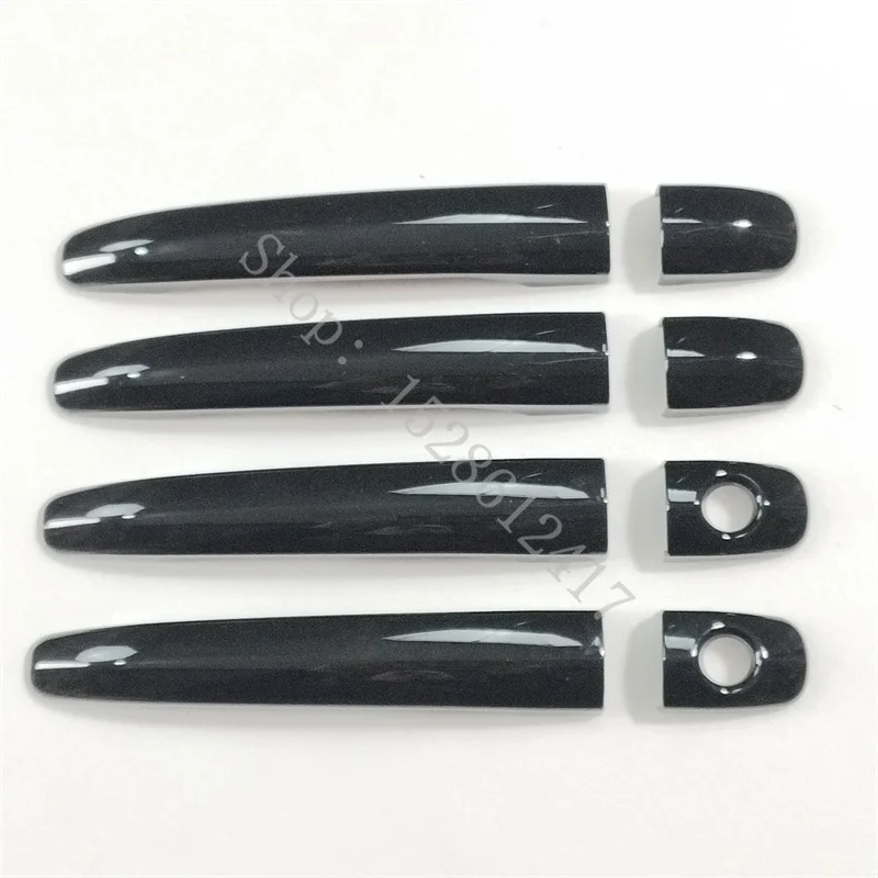 Для Chevrolet Optra Lacetti Daewoo Nubira 2005 ~ 17 глянцевая черная внешняя дверная ручка крышка дверная ручка чаша отделка автомобильные аксессуары