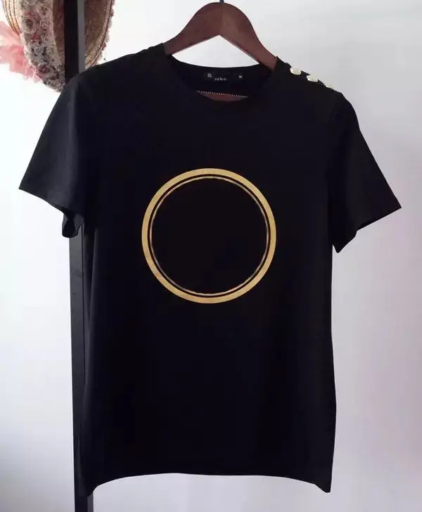 

Summer Casual Cotton T-shirts Elegant Letter Print Tops Tee Fashion Streetwear Plus Size Men and Women Unisex Luxury T-shirts