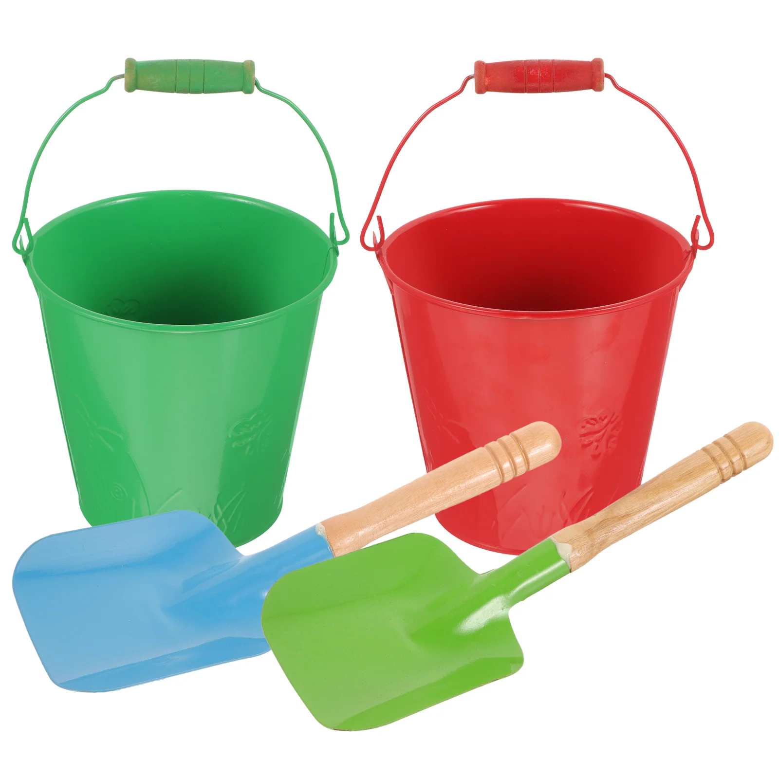 4 шт. садовое жестяное ведро детская игрушка для песка пляжа детские игрушки