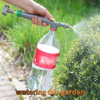 manual high pressure air pump sprayer garden watering tool adjustable drink bottle spray head nozzle sprayer agriculture tools