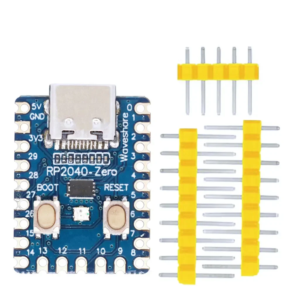 RP2040-Zero RP2040 dla mikrokontrolera Raspberry Pi moduł płytki rozwojowej PICO dwurdzeniowy procesor Cortex M0 + 2 МБ Flash