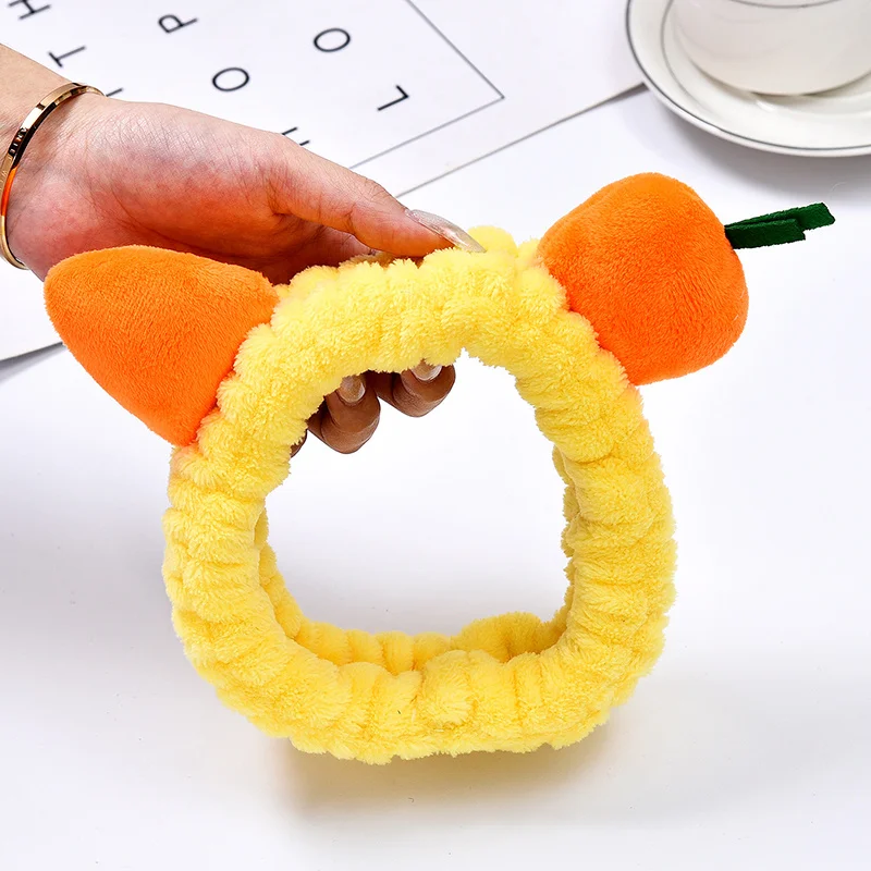 

Повязка для волос из мягкого флиса с бантом для лица