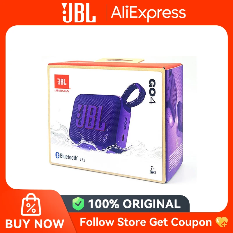 JBL GO 4 Go4 Ультра портативная мини-Колонка Bluetooth 5 3 IP67 водонепроницаемая