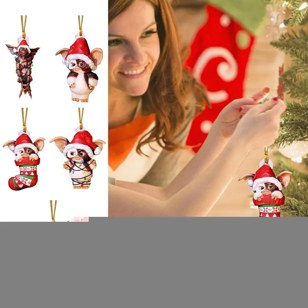 Crafts New Year Party Decorations Home Decor Puppy Shaped Christmas Tree Pendant Xmaxs Ornaments Hanging Ornament