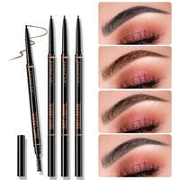 double head automatic rotating eyebrow pencil natural long lasting waterproof tattoo pen professional high quality eye makeup