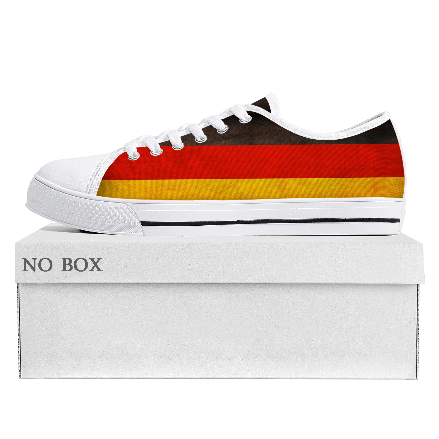 

German Flag Low Top High Quality Sneakers Mens Womens Teenager Canvas Sneaker Germany Prode Casual Couple Shoes Custom Shoe