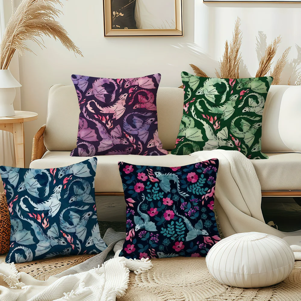 Фото Dragon Star cushion cover Pillow Cover Decoration Room Home Sofa living Office Car Nordic Simplicity №1