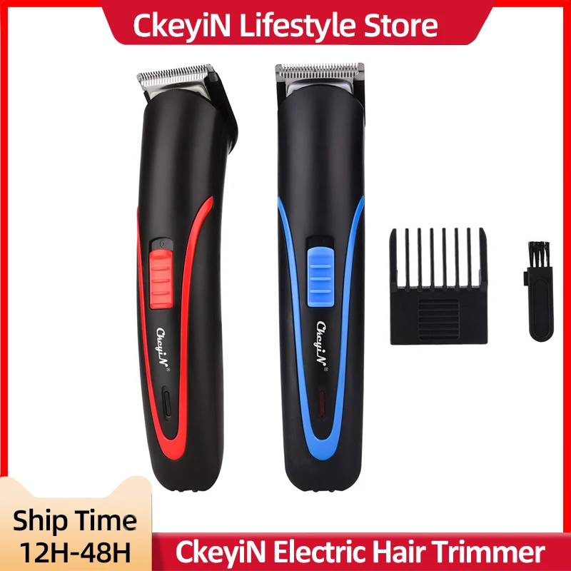 CkeyiN Electric Mini Hair Trimmer Professional Rechargeable Hair Clipper Cordless Beard Trimmer Hair Cutting Machine Trimmer