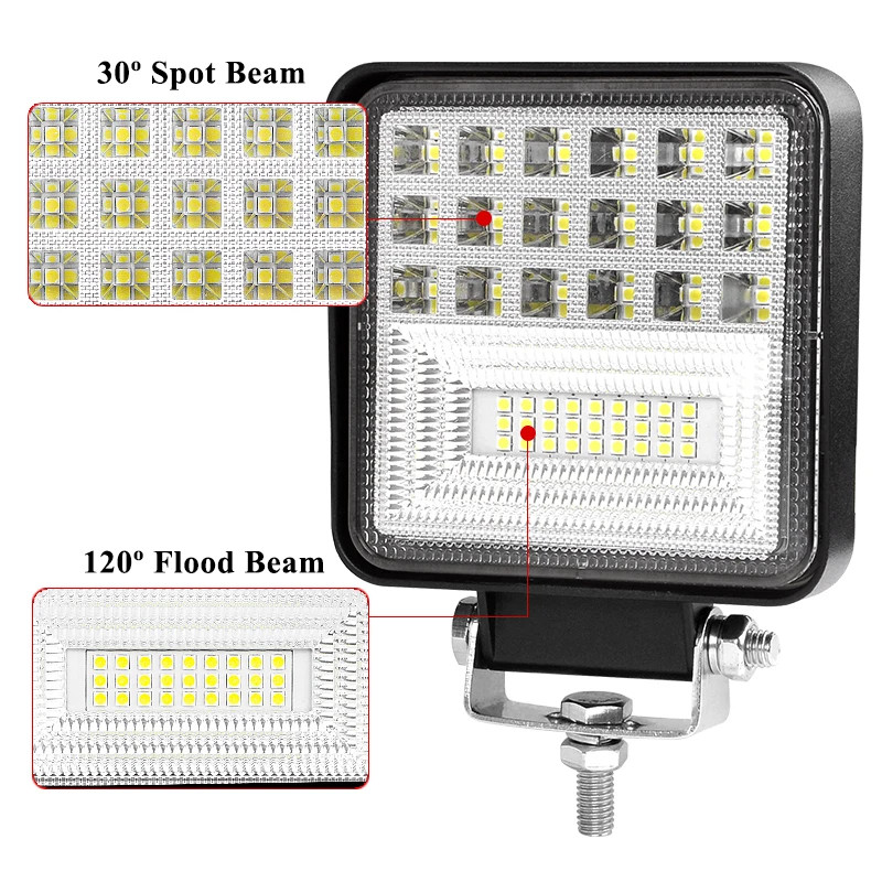 4-дюймовый автомобильный прожектор светодиодный рабочий свет бампер крыша лампа