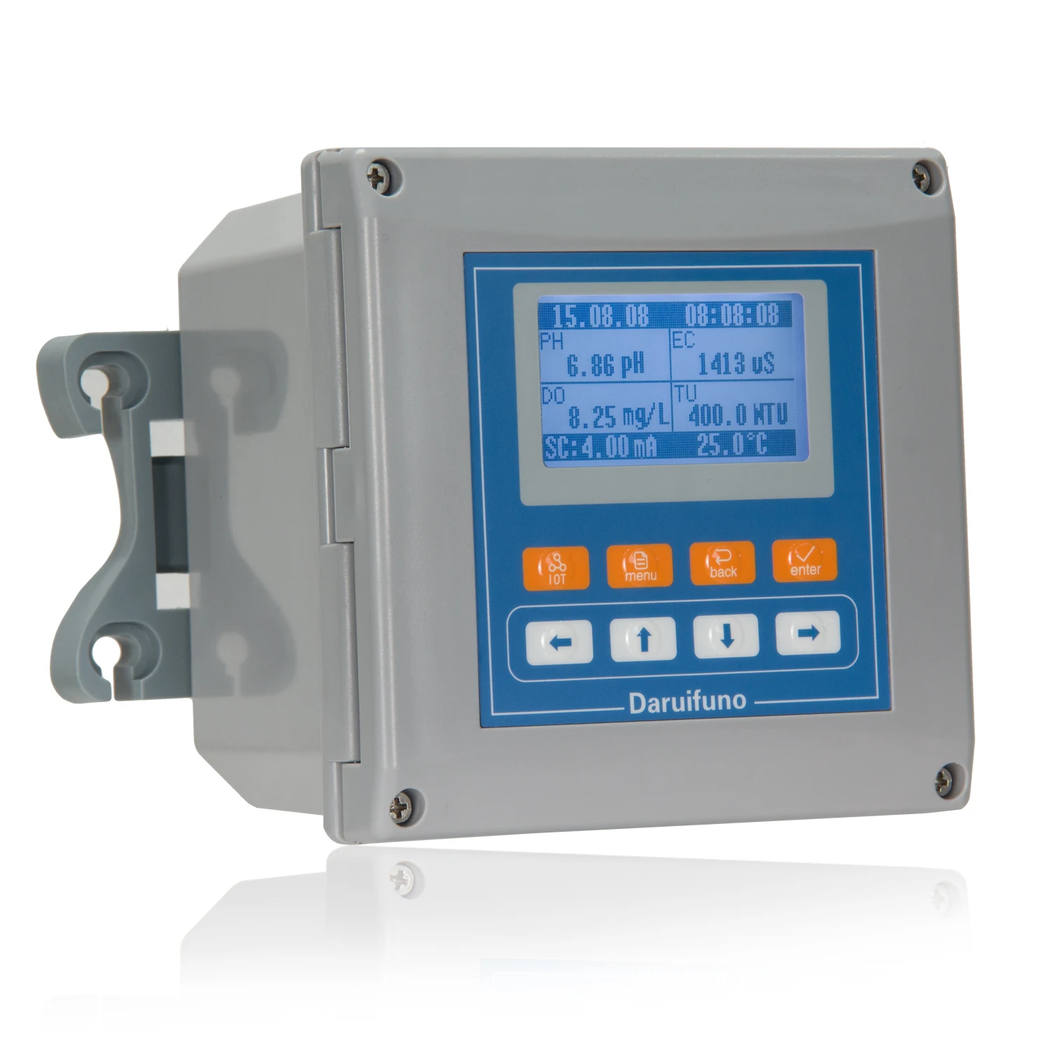 

Factory Price 4 In 1 PH/EC/TDS/DO/TU Multi-parameter Controller Water Quality Analyzer