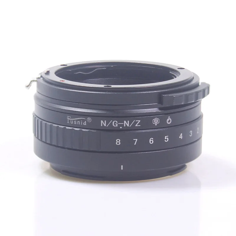 Фото 360 °   Адаптер-кольцо Rotate Tilt Shift Lens Adapter Ring N/G-N/Z для объективов Nikon N/G к полнокадровым камерам Nikon Z Z5 Z6 Z7 Z8 Z6II Z7II Zf №2
