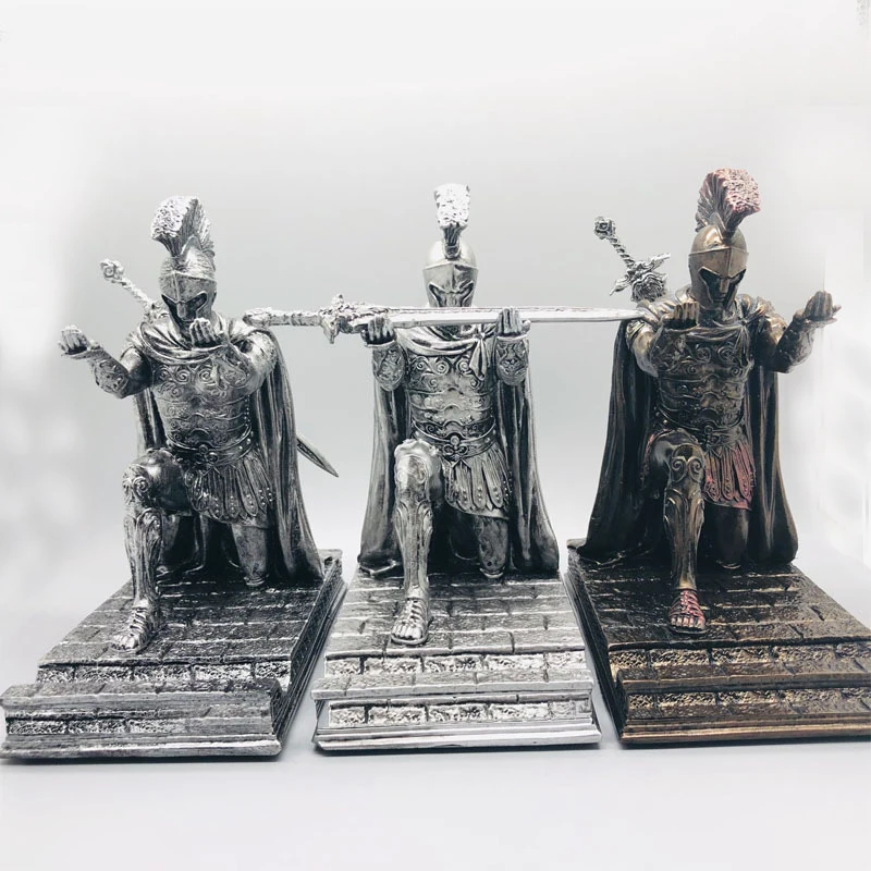 

Офисная подставка и карандаш для телефона, фигурка ручки руководителя рыцаря, аксессуары, настольная подставка для солдата, держатель, орга...