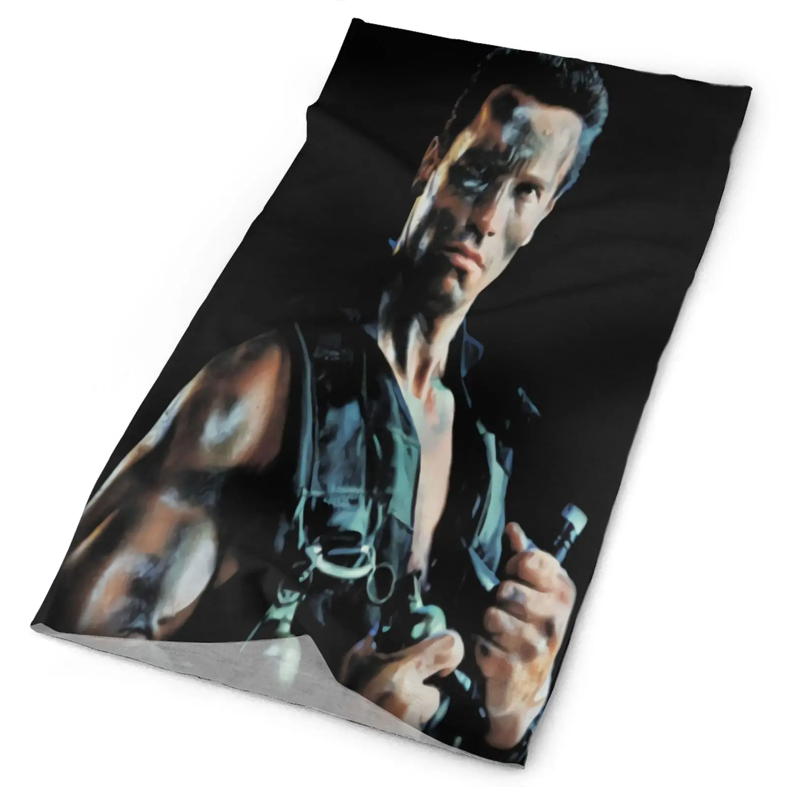 

Arnold Schwarzenegger Commando Men's Bandana Head Scarf Fashion Skis Scarf Winter Fishing Mask Buff On Neck Winter Woman Scarf