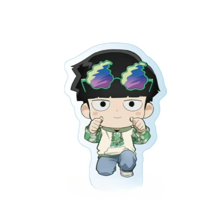 Фото Декоративная табличка Mob Psycho 100 III, стенд к 10-летию, коллекционный сувенир Шигэо Кагэямы, подарочный брелок Серизавы Кацуя №5