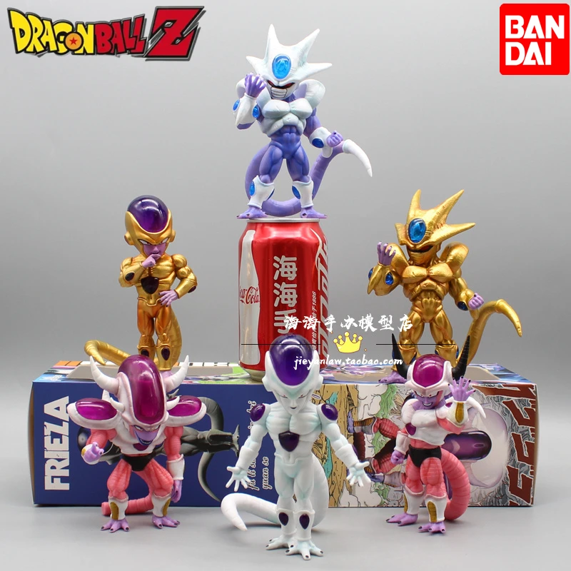 Frieza First Second Third Form Figures Q Version Freezer Figures Coora Dbz Pvc Model Doll Toy