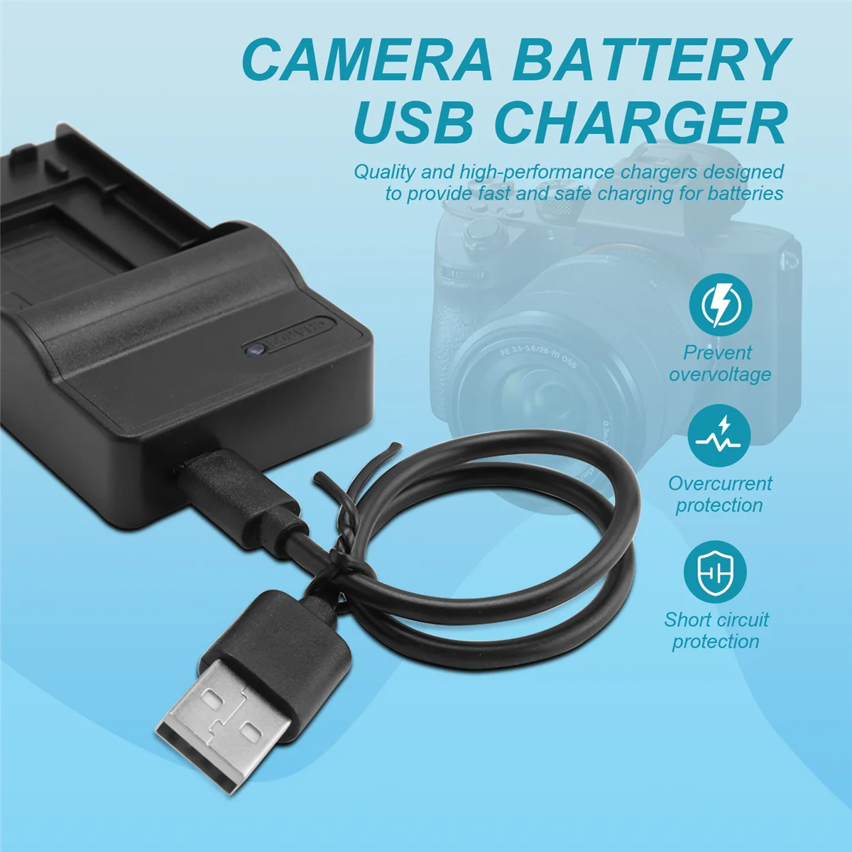 USB-зарядное устройство для аккумулятора камеры Tough-8010 9010 -30MR SP-810U