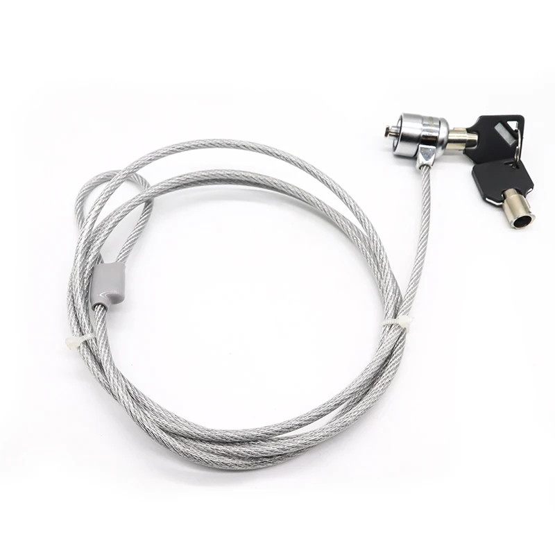 

XMM-2003 Anti-theft Computer Lock Notebook Laptop Computer Lock Zinc Alloy Cable Chain With 2Keys For Notebook Security