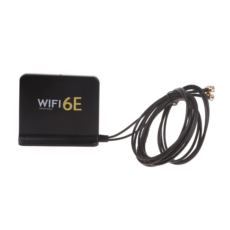

Мощный Wi-Fi 6E с высоким коэффициентом усиления 5 дБи в трех диапазонах 2,4 + 5 ГГц + 6 ГГц SMA, всенаправленный