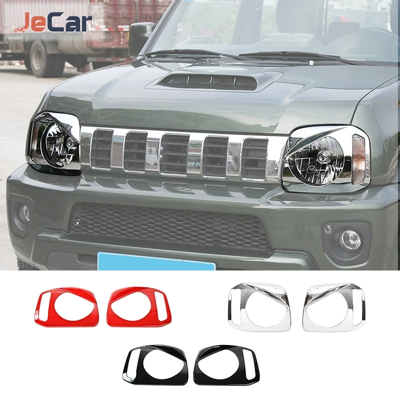 Колпачки фар для Suzuki jimny 2007-2017 ABS передняя светильник РА - Цена: 1512.38