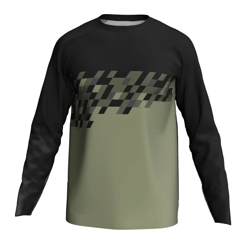 

Long Motocross Downhill Shirt MTB Cycling Jerseys Mountain Bike Offroad Sun Dry Breathable Sport Clothing Outdoors Bicycle Tops