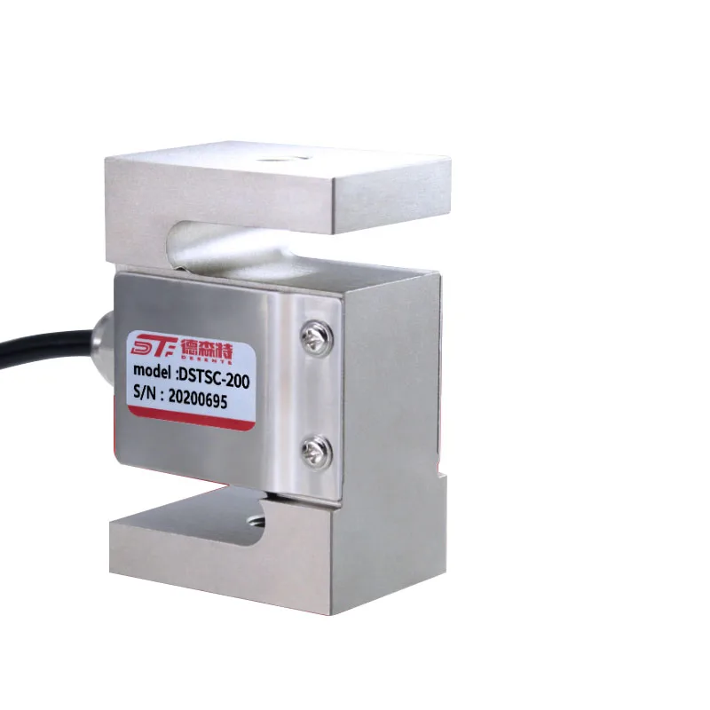 

S-образный датчик нагрузки из легированной стали, сжатие натяжения, подвесные весы, датчик нагрузки, 1000 кг, 1000N, 50KN