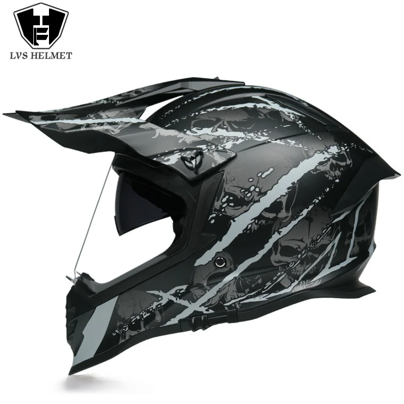 

Professional Full FaceDOT ECE approved Motocross Scooter Casque Hors Route Moto Casco Integral Motocross Helmets For Man