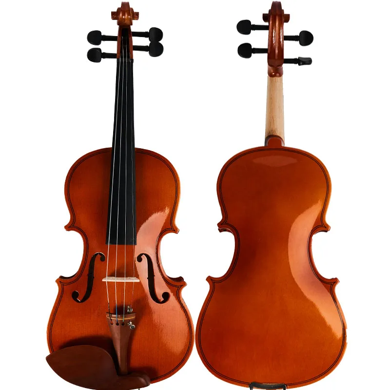 

Handmade Rosin Violin Instrument Parts Cordal Real Acoustic Children Violin Strings Bag Wood Case Violino Musical Instruments