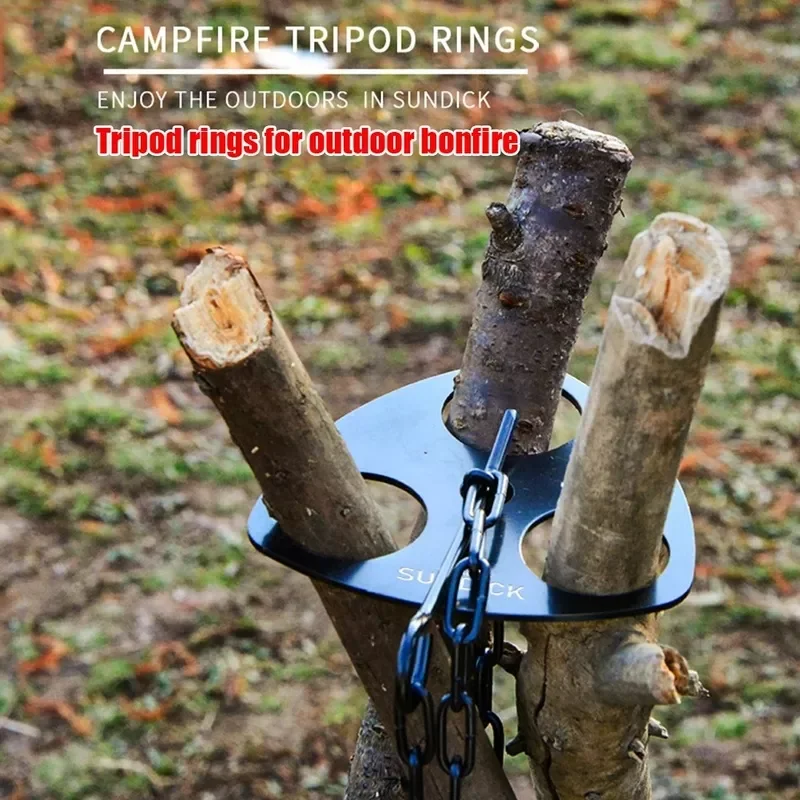 

Tripod Hanging Pot Bracket Barbecue Rack Hanger Holder For Outdoor Tripod Stainless Steel Camping Tripod For Hanging Pot