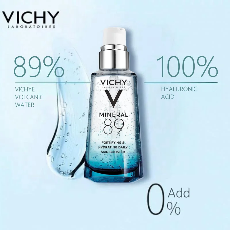 

50ml Original Vichy Mineral 89 Hyaluronic Acid Facial Serum Moisturizing Repair Barrier Essence Suitable For Sensitive Dry Skin