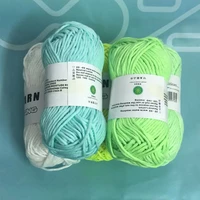 2022 novel functional yarn glow in the dark polyester luminous chunky yarn 2mm for hand knitting carpet sweater hat