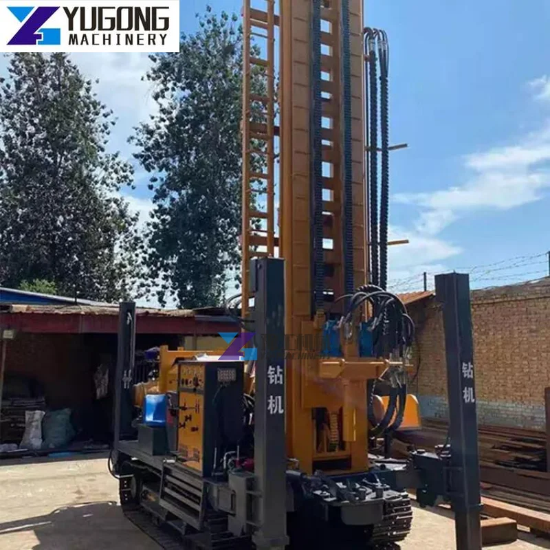 Портативная 200 м 400 100 500 600 гидравлическая буровая установка для водяных скважин