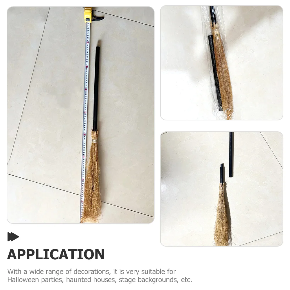 Маскарадная метла ведьмы реквизит для косплея на Хэллоуин аксессуары