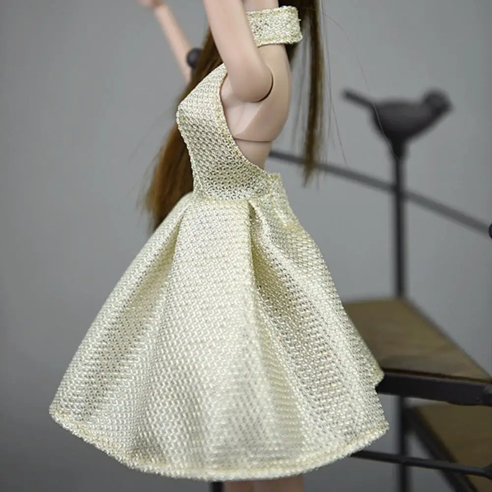 

Элегантная тонкая работа 30 см кукла однотонная одежда юбка товары для дома