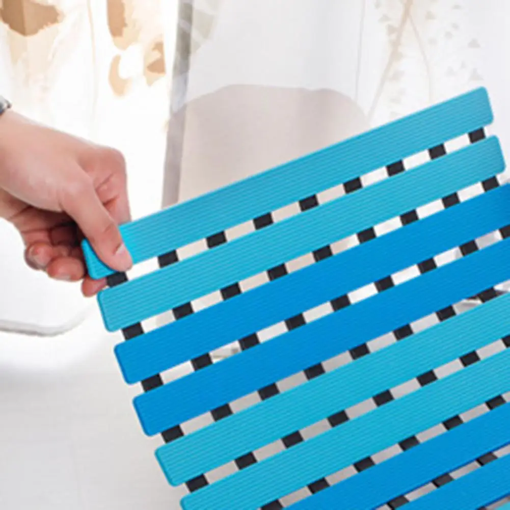 

Bath Cushion Practical Easy to Clean Lightweight Splicing Design Floor Mat Home Supply